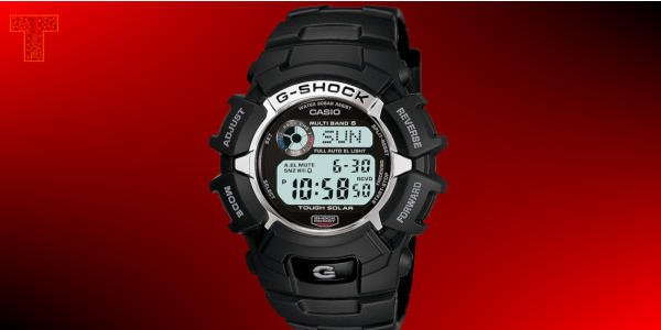 Casio Mens G-Shock  Tough Solar Atomic Sport Watch